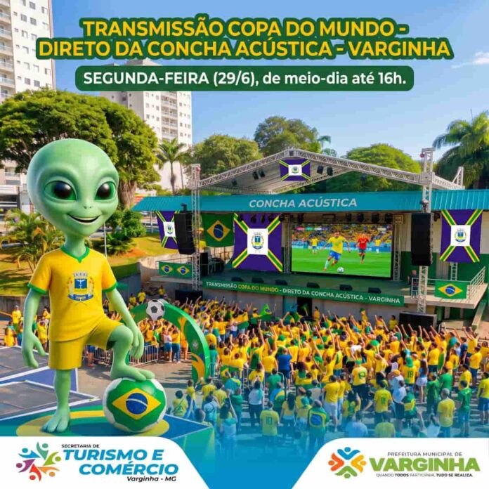 Telão copa do mundo