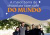 Varginha terá maior barra de chocolate com café do mundo em formato de ET neste fim de semana Festival no centro de Varginha promete produzir a maior barra de chocolate do mundo