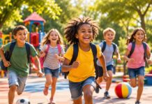 Rede Municipal de Varginha entra em férias escolares; CEIV terá Colônia de Férias para estudantes Férias escolares crianças correndo