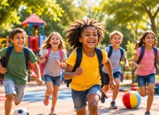 Rede Municipal de Varginha entra em férias escolares; CEIV terá Colônia de Férias para estudantes Férias escolares crianças correndo