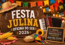 Festa Julina da Oficina do Ser acontece nesta sexta (10) com música, quadrilha e entrada gratuita em Varginha festa julina oficina do ser