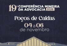 Poços de Caldas recebe a 19ª Conferência Mineira da Advocacia em novembro de 2026