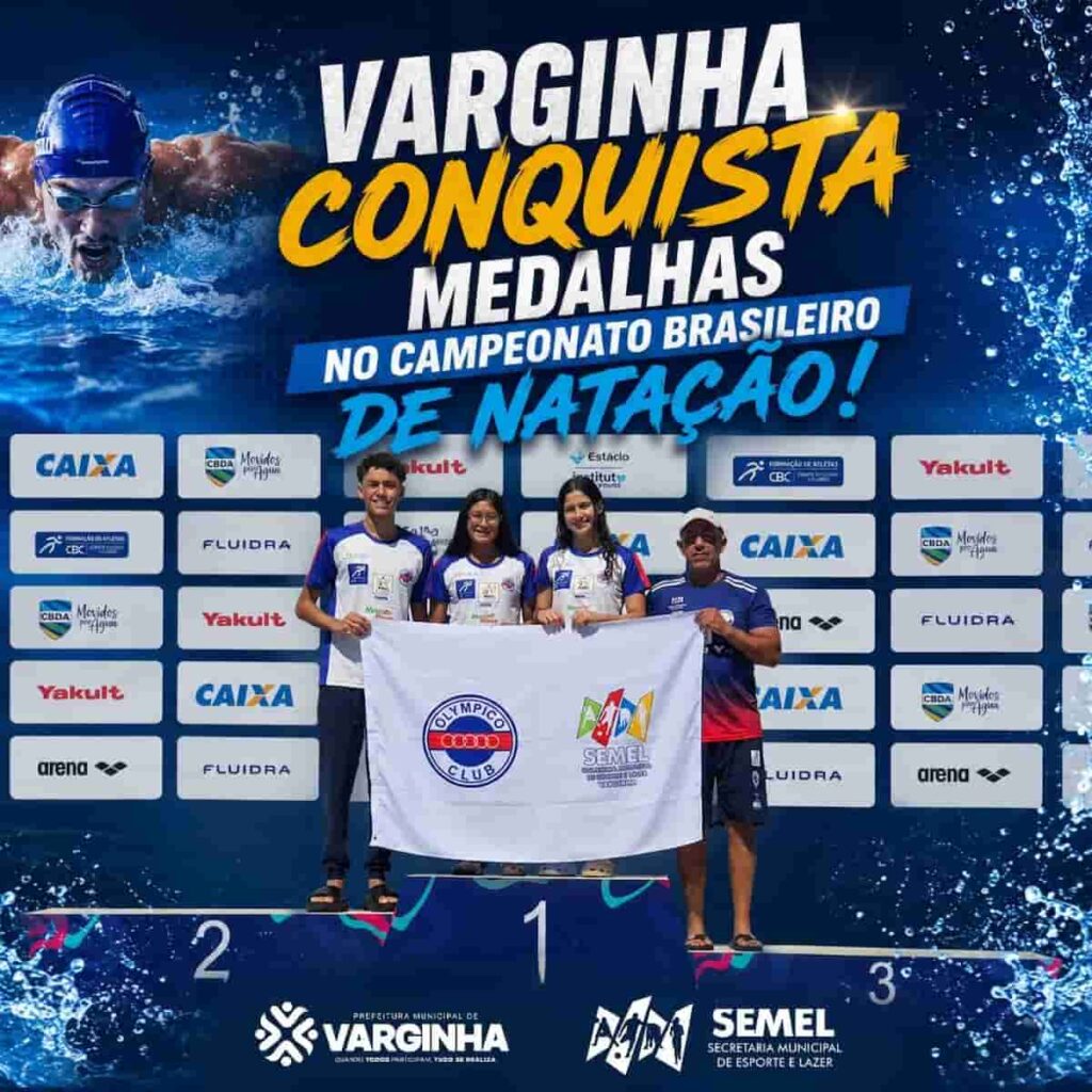 Atletas natação semel varginha