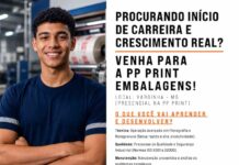 PP Print Embalagens abre inscrições para Programa de Desenvolvimento em Carreira Gráfica PP print embalagens programa de desenvolvimento de carreira gráfica