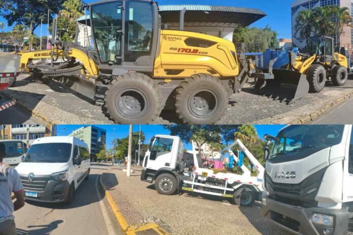 prefeitura-varginha-renova-frota-veiculos-maquinas Varginha apresenta novos veículos e máquinas adquiridos
