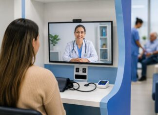 Varginha lança Telemedicina em quatro UBSs e prevê mais de 2 mil atendimentos por mês Totem telemedicina