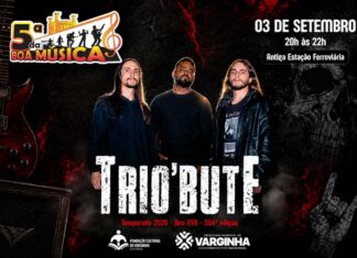 5ª da Boa Música em Varginha com show da banda Trio’Bute