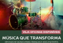 Projeto oferece aulas gratuitas de violão e produção musical em Varginha Projeto Música que Transforma oferece aulas gratuitas de violão, produção musical e prática em banda para crianças e jovens em Varginha.