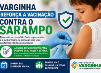 Após surto em São Paulo, Varginha intensifica vacinação contra o sarampo
