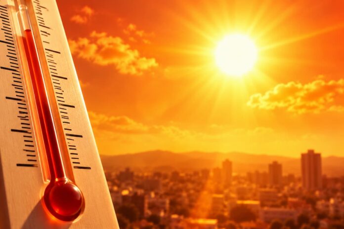 Calor verão sol temperatura