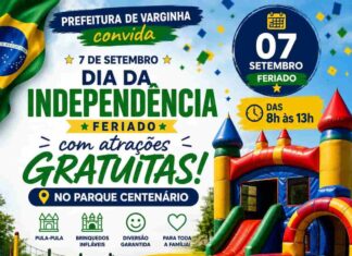 Feriado de 7 de Setembro terá atrações gratuitas no Parque Centenário, em Varginha Feriado parque centenário