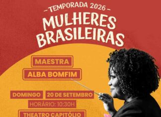 Filarmônica de Varginha recebe maestra Alba Bomfim em concerto gratuito no domingo Filarmônica de Varginha recebe Alba Bomfim em concerto gratuito no Theatro Capitólio neste domingo, 20 de setembro, às 10h30