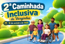 2ª Caminhada Inclusiva acontece no domingo (18) com serviços gratuitos e atividades para toda a família 2ª Caminhada Inclusiva de Varginha