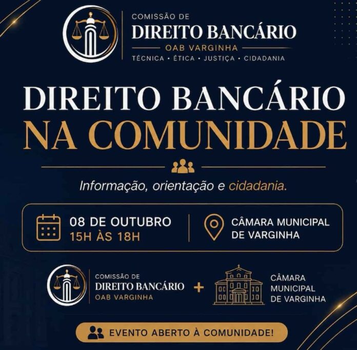 Câmara de Varginha recebe evento gratuito sobre direitos bancários e orientações sobre golpes Câmara de Varginha recebe evento gratuito sobre direitos bancários e orientações sobre golpes.