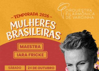 Filarmônica de Varginha apresenta concerto gratuito neste sábado (24) Filarmônica de Varginha apresenta concerto gratuito com a maestra Iara Fricke neste sábado (24), no Theatro Capitólio. Saiba como retirar ingressos.