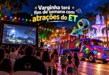 Dia das Crianças em Varginha terá passeio gratuito na Carreta do ET e cinema ao ar livre neste sábado Atrações dia das crianças et de varginha