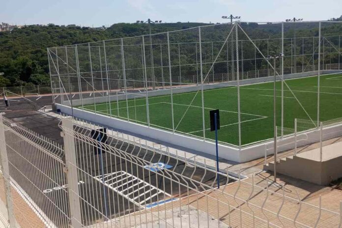 complexo-esportivo-padre-vitor-varginha-antigo-melaozinho Espaço Esportivo Targino Fernandes Valias no bairro Padre Vitor em Varginha, com academia de rua acessível