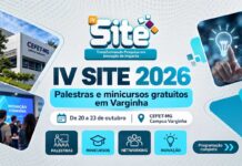 SITE 2026: CEFET-MG oferece palestras e minicursos gratuitos de tecnologia em Varginha; inscrições abertas SITE 2026 CEFET-MG Varginha
